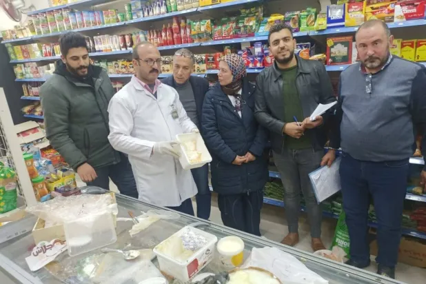 Piyasalarda denetim kampanyası (Mısır hükümeti resmi Facebook sayfası)