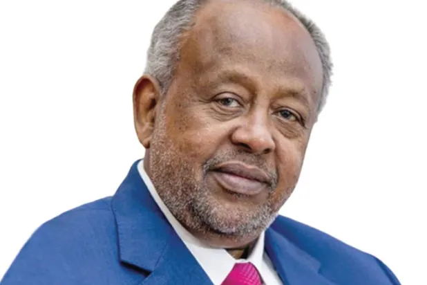 رئيس الجيبوتي إسماعيل عمر جيلة 
