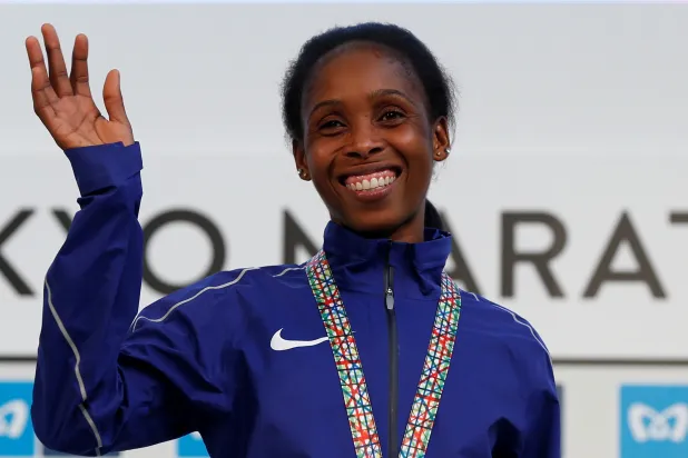 العداءة الكينية سارة تشيبتشيرتشير (إكس)