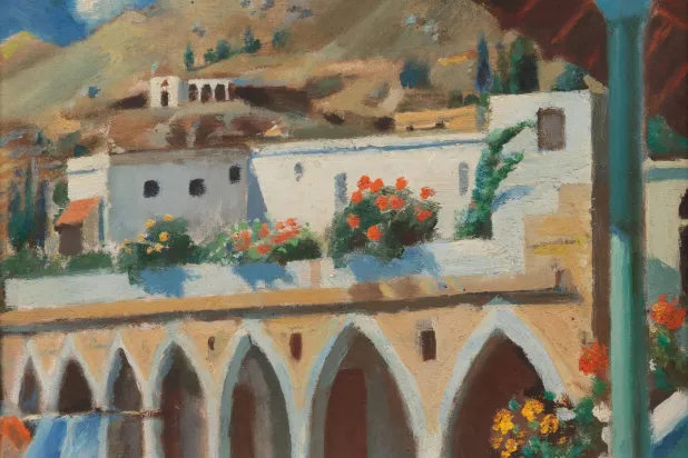 محمود سعيد - «بيوت العيتانية» 1951