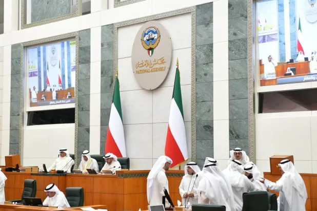 A glimpse of a previous session of the Kuwaiti National Assembly (KUNA)