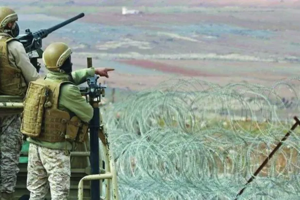 Jordanian army patrols along the border with Syria to prevent drug smuggling (File photo: AFP)