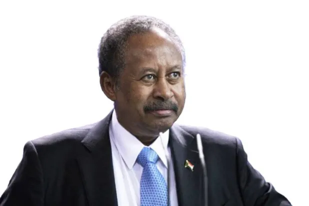 Former Sudanese Prime Minister Abdalla Hamdok 