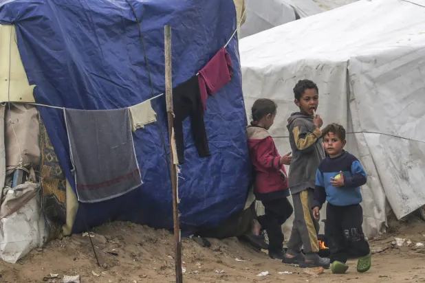 حزب العمال البريطاني يدعو إلى وقف لإطلاق النار في غزة لأسباب إنسانية (إ.ب.أ)