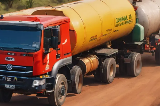 شاحنة تحمل منتجات نفطية في أوغندا (وسائل إعلام أوغندية)