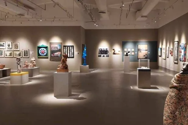 جانب من المعرض (مكتبة الإسكندرية)