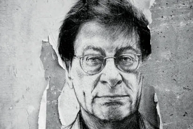 رسم لمحمود درويش ( متحف درويش)