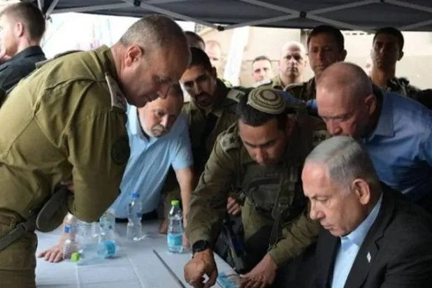 İsrail Savaş Konseyi’nin önceki bir toplantısı (Arşiv)