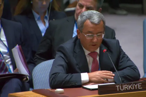 أحمد يلدز نائب وزير الخارجية التركي (أرشيفية - الخارجية التركية عبر فيسبوك)