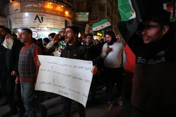 مظاهرات في إدلب تطالب بإسقاط الجولاني وانتخابات لإدارة المنطقة