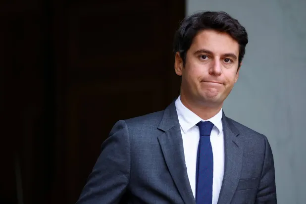 رئيس الوزراء الفرنسي غابريال أتال (رويترز)