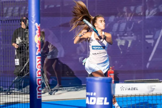 منافسات مثيرة شهدتها أرضية الـ"البادل رش" في البوليفارد ضمن موسم الرياض 2024 (الشرق الأوسط)