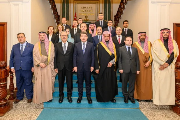 Adalet Bakanı Tunç, Suudi Arabistan heyetini kabul etti