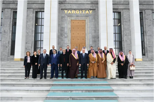 Yargıtay Başkanı Akarca, Suudi Arabistan Başsavcısı Almujib'i kabul etti