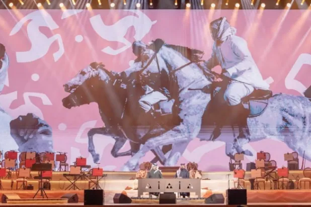 The events recall the story of the Kingdom's founding by Imam Mohammed bin Saud in 1727. (Saudi Ministry of Culture) 