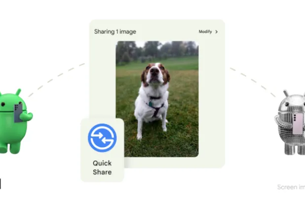 Android cihazlar arasında dosya paylaşımı dünyasında yeni bir özellik