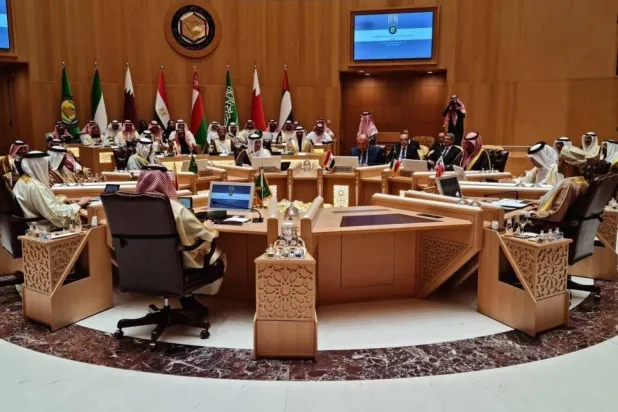 Egyptian Foreign Minister Sameh Shoukry participated on Sunday in the joint consultative meeting with GCC foreign ministers in Riyadh (Egyptian Foreign Ministry)
