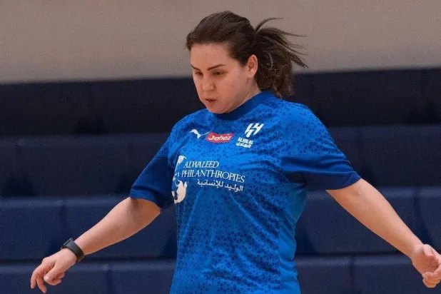 رنا الخطيب لاعبة نادي الهلال (الشرق الأوسط)