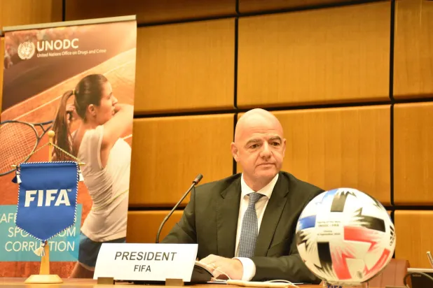 جياني إينفانتينو رئيس «الفيفا» (غيتي)