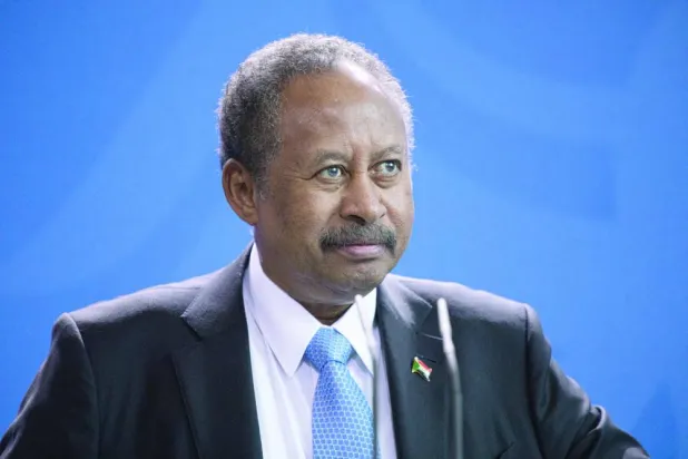 رئيس الوزراء السوداني السابق عبد الله حمدوك (رويترز)