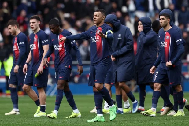 سان جيرمان تعادل مع رينس 2 - 2 (أ.ف.ب)