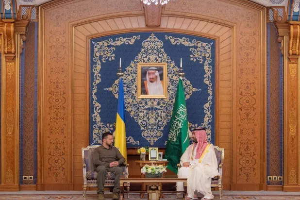 الرئيس الأوكراني أجرى زيارتين للسعودية خلال أقل من عام (واس)