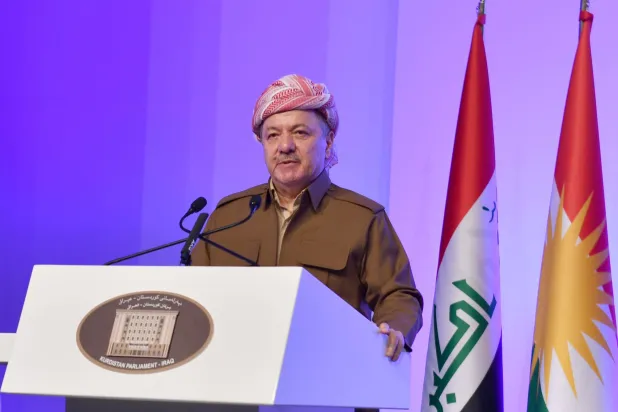 رئيس حزب دموکرات کردستان مسعود بارزاني (PDK)