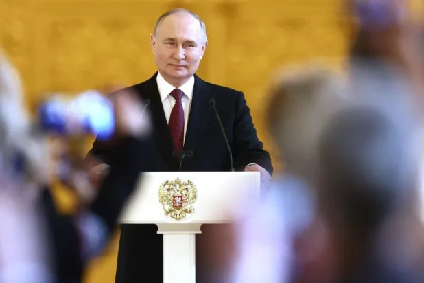 Vladimir Putin, devlet başkanlığı seçimlerinde oyların yüzde 87,8’ini kazandı (AFP)