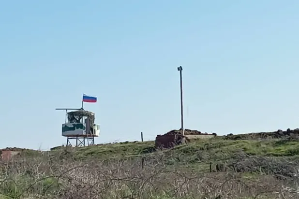 نقطة عسكرية روسية قرب الجولان المحتل (أرشيفية - المرصد السوري)