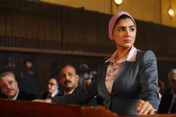 مي عمر في لقطة من العمل