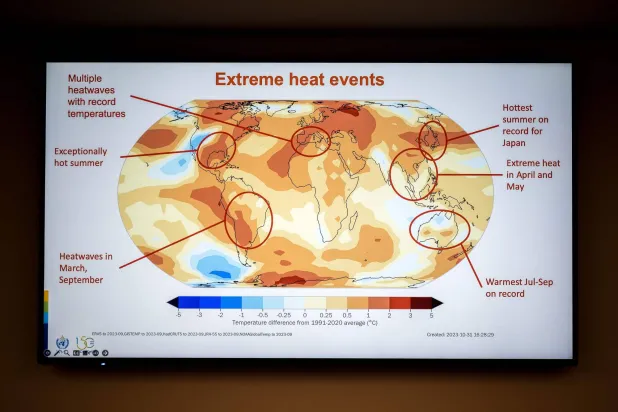 العالم أمام خطر تغيُّر المناخ (أ.ف.ب)