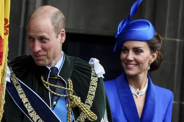 İngiltere Prensi William ve eşi Kate Middleton (AP)