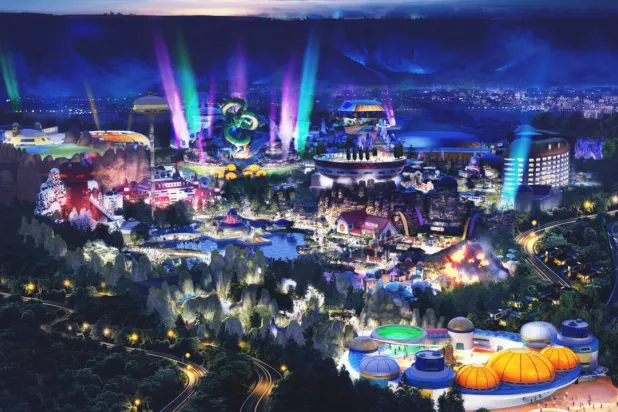 يوفّر متنزه «دراغون بول» تجربة ترفيهية عالمية غير مسبوقة (واس)