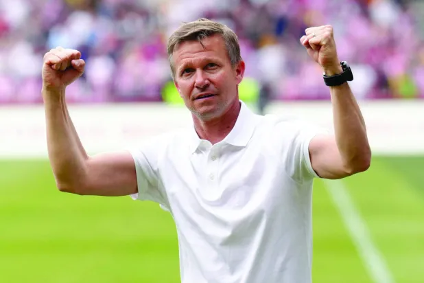 قدم مارش أوراق اعتماده في ريد بول سالزبورغ وأثبت أنه مدير فني جيد (غيتي)