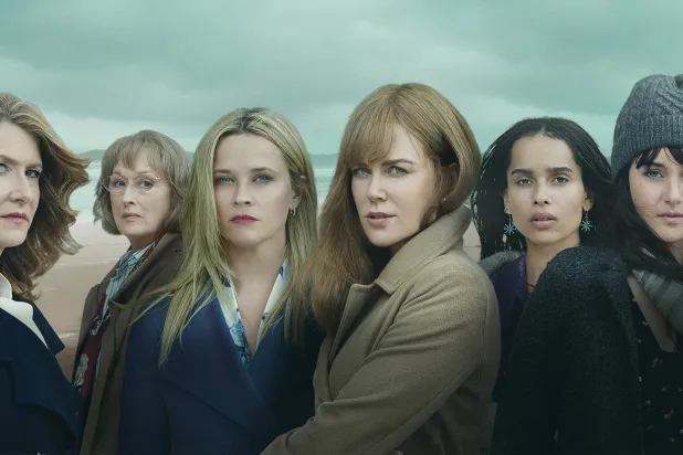 نجمات سينمائيات مخضرمات شاركن في مسلسل «Big Little Lies» من بينهنّ نيكول كيدمان وريز ويثرسبون وميريل ستريب (HBO)