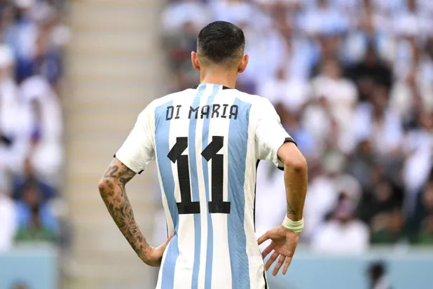 أنخيل دي ماريا نجم منتخب الأرجنتين (الشرق الأوسط)