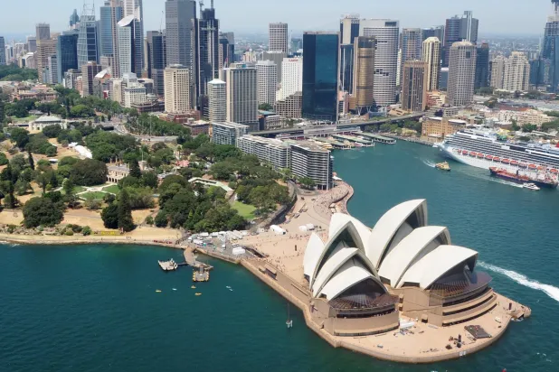 مشهد من سيدني (مواقع التواصل)