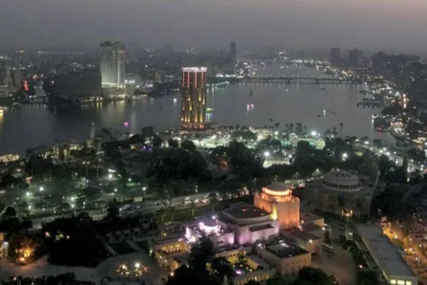 مشهد فوقي من العاصمة المصرية القاهرة (رويترز)