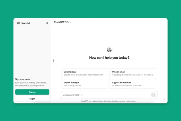 أصبح بإمكانك الآن الاستفادة من خدمات «شات جي بي تي» مباشرةً وبكل سهولة دون الحاجة إلى إنشاء حساب أو تسجيل دخول - (أوبن إي آي)