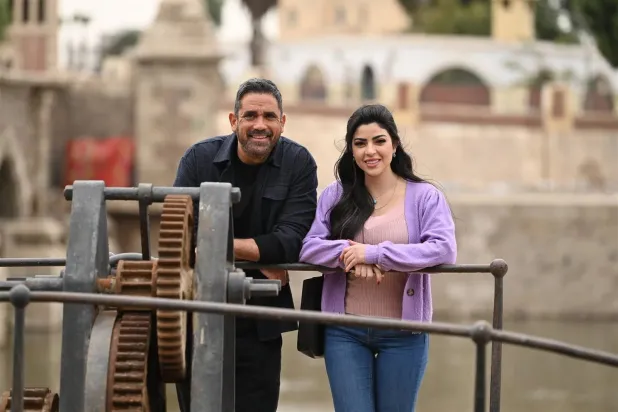 ميرنا جميل وأمير كرارة (حسابها في «إنستغرام»)