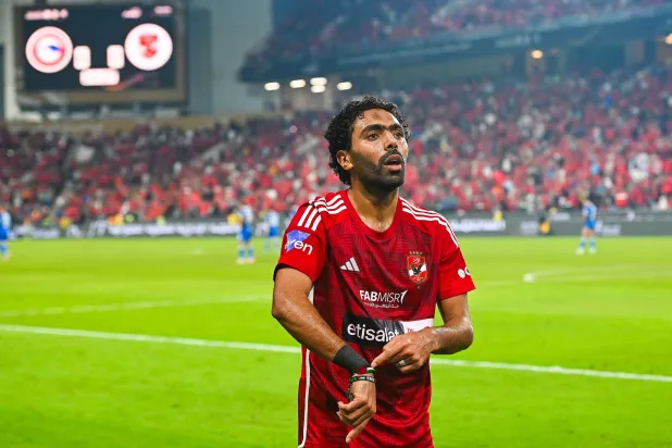 حسين الشحات لاعب النادي الأهلي (غيتي)