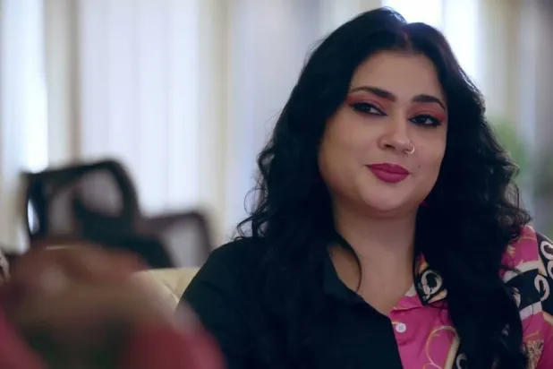 من مسلسل «عصب هش» المعروض حالياً (مواقع التواصل)