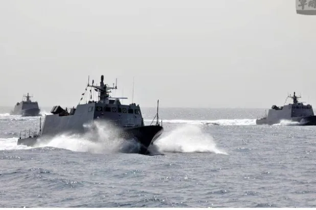 المناورات العسكرية الصينية حول تايوان العام الماضي جاءت مدفوعة بزيارة الرئيسة تساي إنغ ون للولايات المتحدة (أرشيفية وكالة الأنباء العسكرية عبر رويترز)