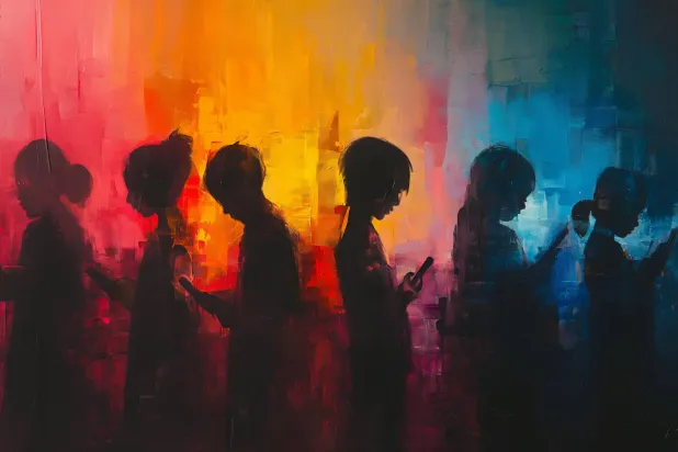 أطلق انتشار الشاشات جائحة من الأمراض النفسية والعقلية بين المراهقين (أدوبي ستوك)