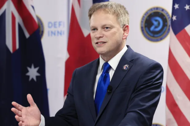 وزير الدفاع البريطاني غرانت شابس (حسابه على منصة إكس)