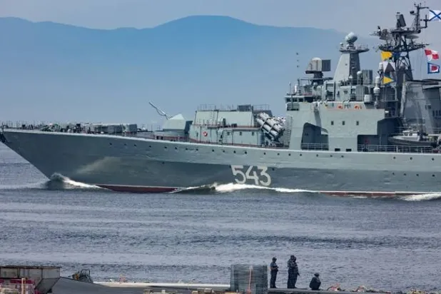 الفرقاطة «مارشال شابوشنيكوف» (وسائل إعلام روسية)