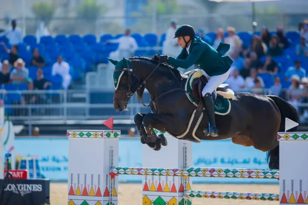 الشربتلي خلال إحدى مشاركاته الدولية (الشرق الأوسط)