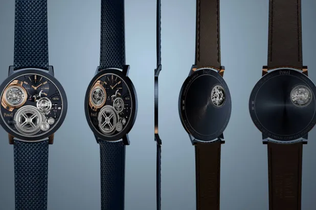 التحدي بالنسبة لحرفيي دار «بياجيه» كان إدماج نظام توربيون في المساحة نفسها من دون أن تتأثر باقي المكونات (بياجيه)