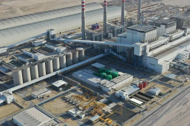 صورة لمشروع حصيان (حساب هيئة كهرباء ومياه دبي على منصة «إكس»)