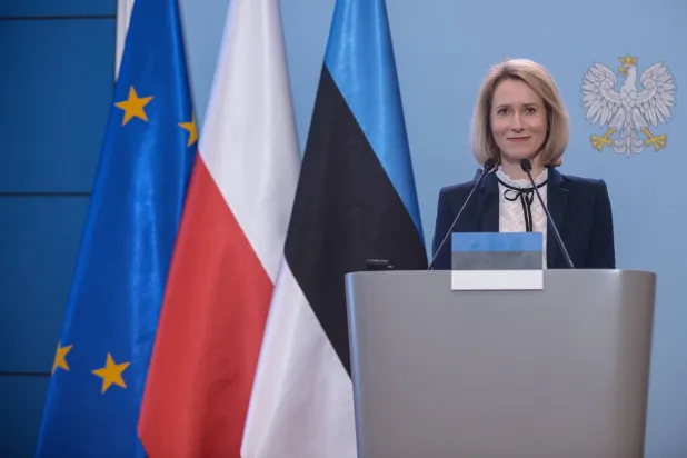 رئيسة وزراء إستونيا كايا كالاس (إ.ب.أ)